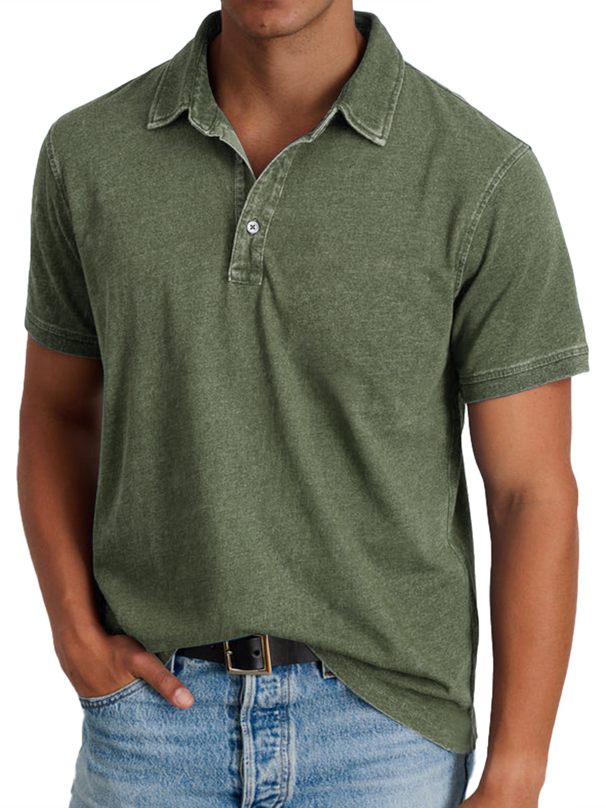 George - Men's Polo Shirt with Collar