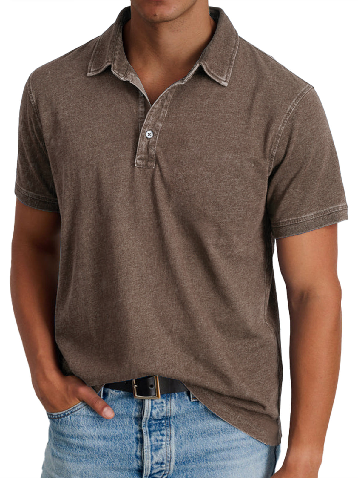 George - Men's Polo Shirt with Collar