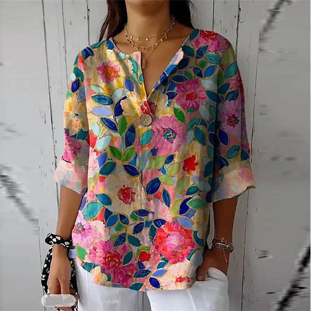 Lena | Elegant Summer Blouse For Women