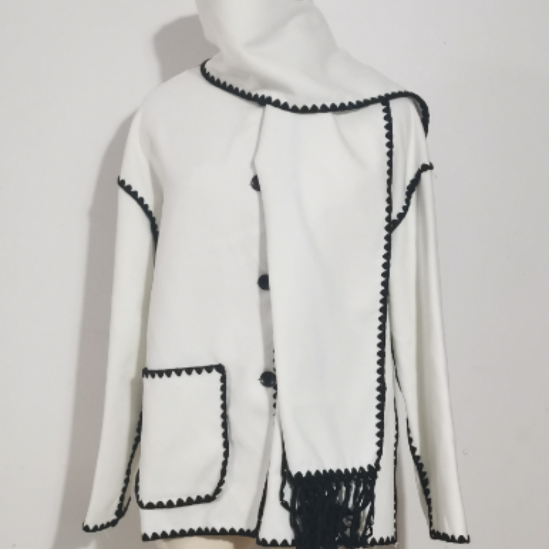 Viona - Comfortable Wool Cape Jacket