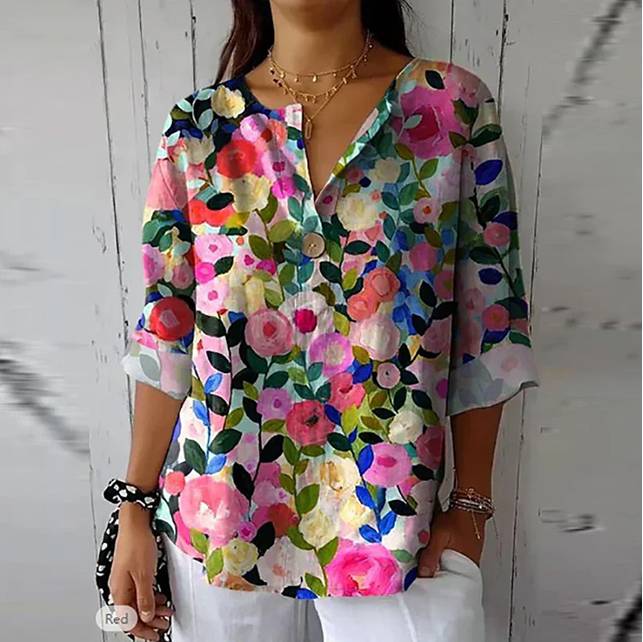 Lena | Elegant Summer Blouse For Women