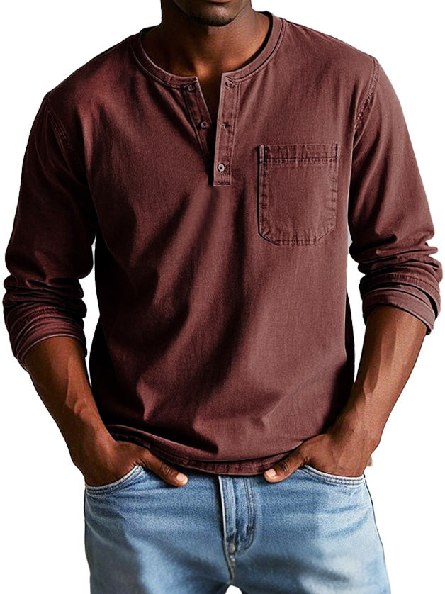 Thomas | Vintage Long-Sleeved Shirt