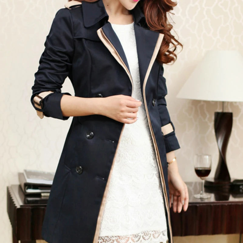 Kari | Double-Breasted Trench Coat