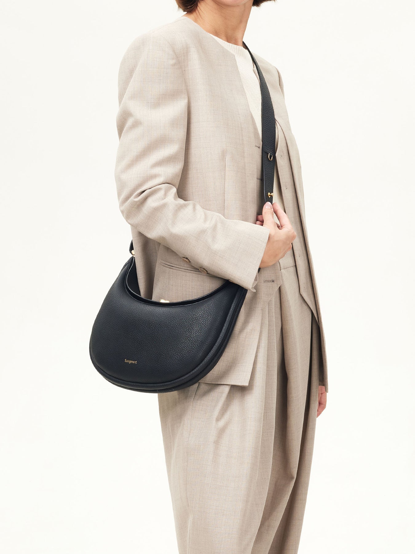 LunaGlow™ - Crescent Shoulder Bag