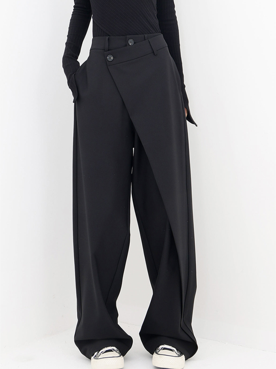 Astral | Asymmetrical Wide Leg Trousers