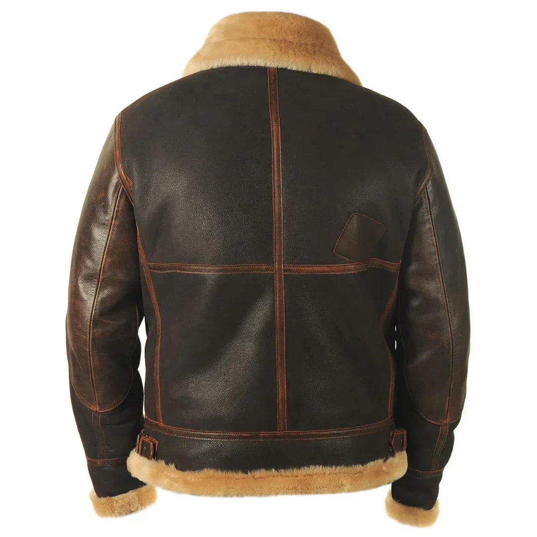 Anton - Elegant Pilot Jacket For Men