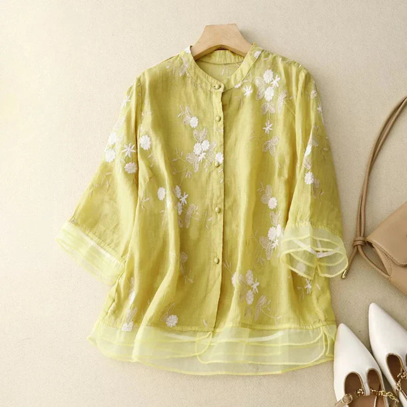 Mariella - Embroidered Blouse