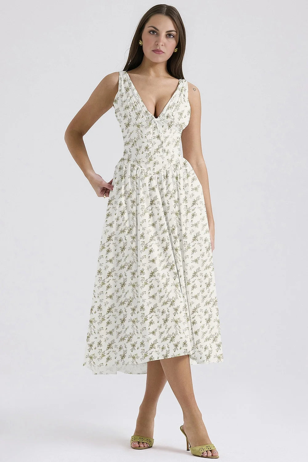 Emmelina | Cotton Corset Sundress