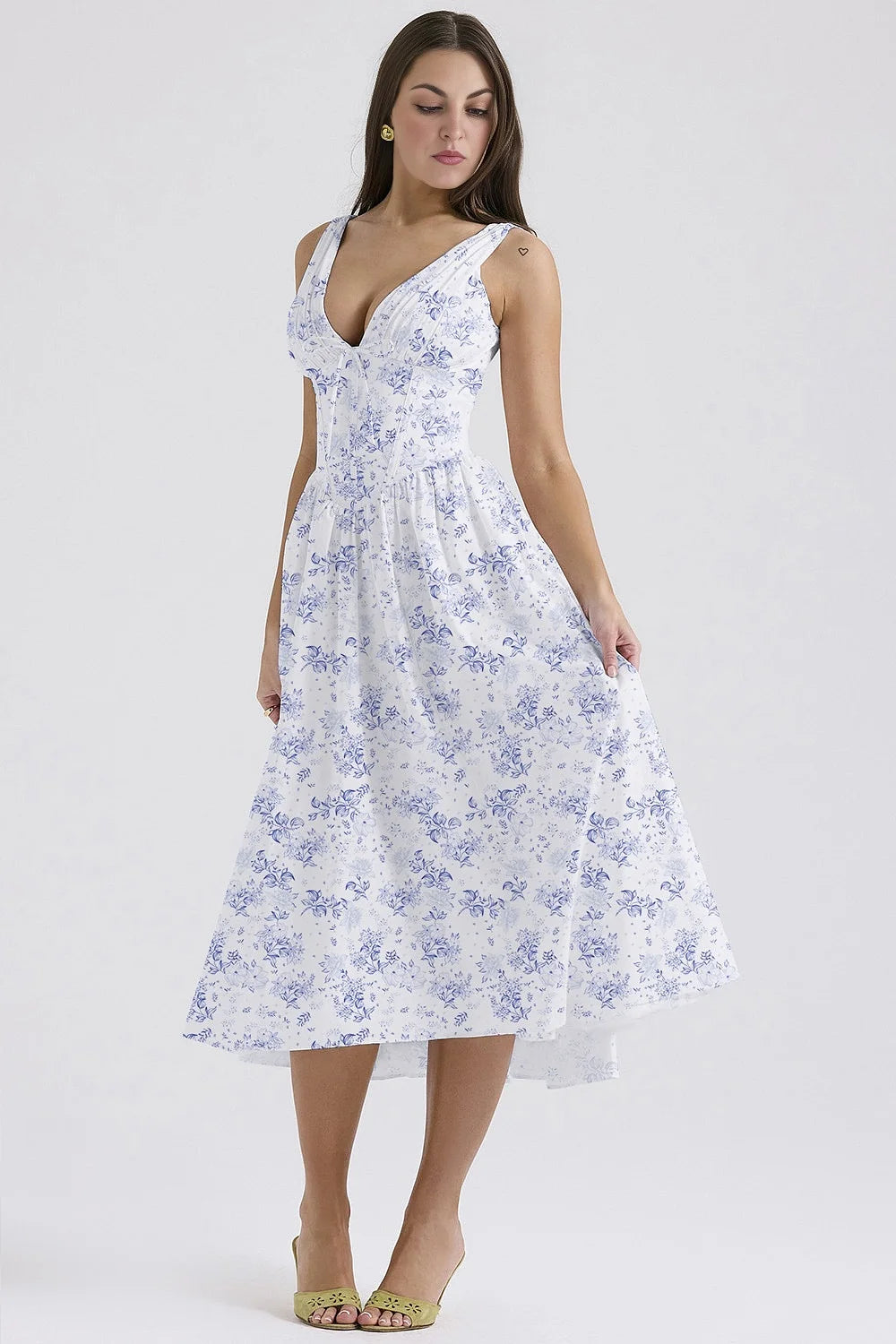 Emmelina | Cotton Corset Sundress