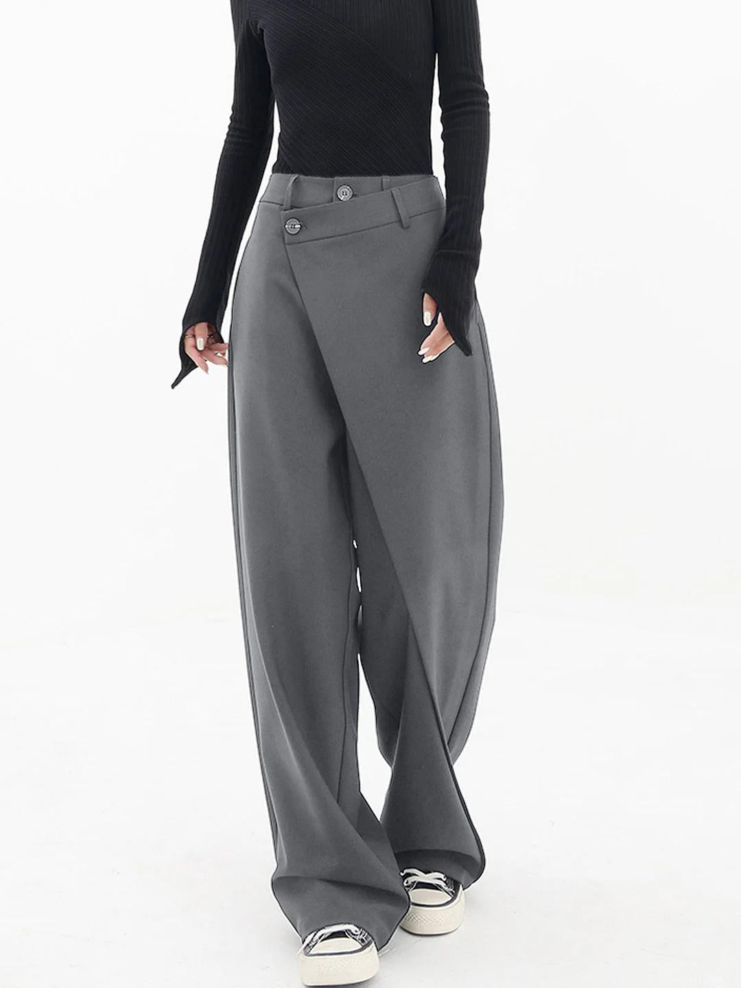 Astral | Asymmetrical Wide Leg Trousers