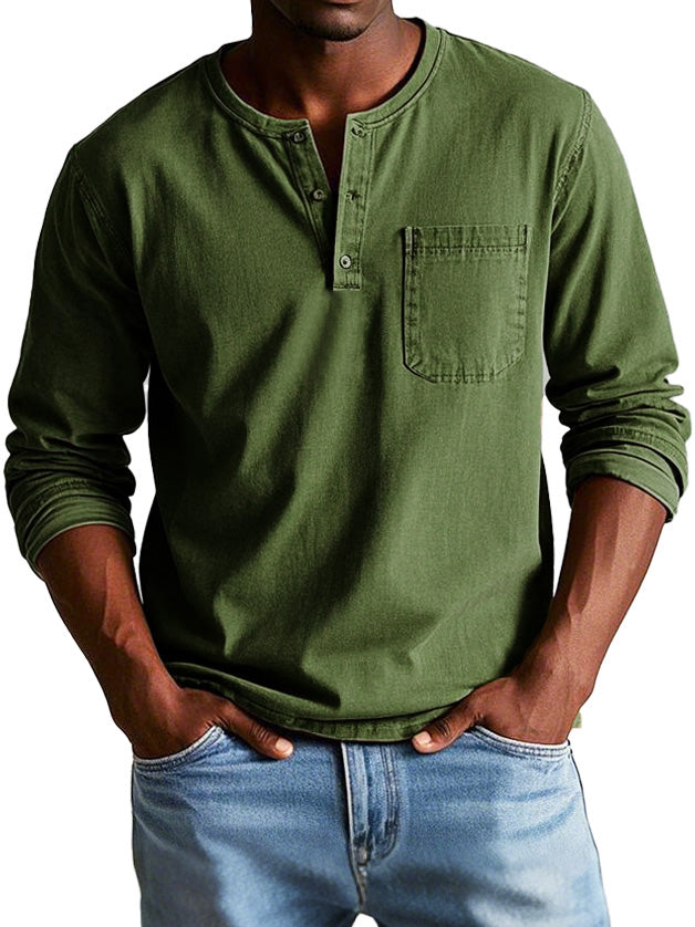 Thomas | Vintage Long-Sleeved Shirt