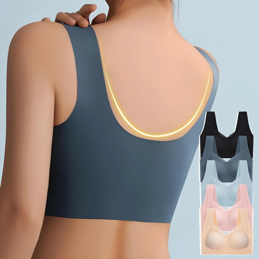 Dina | Ultra-Comfortable Bra Without Stitching (1+1 Offer)