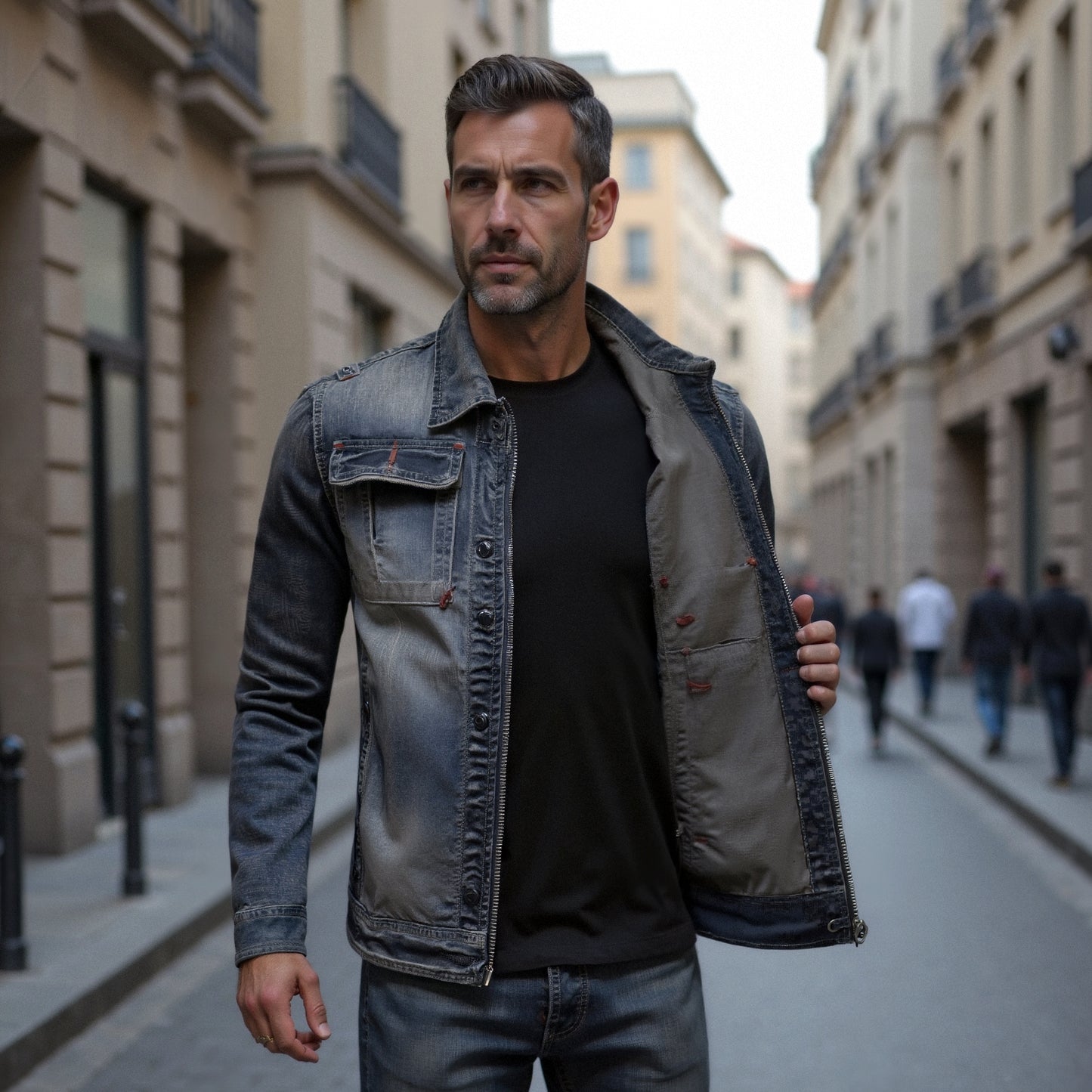Carl | Retro Denim Jacket