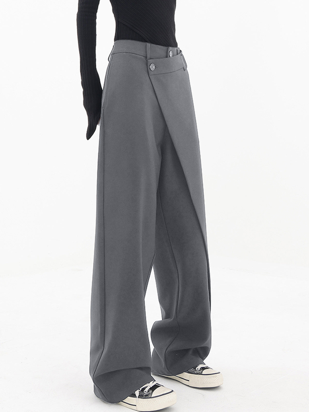 Astral | Asymmetrical Wide Leg Trousers