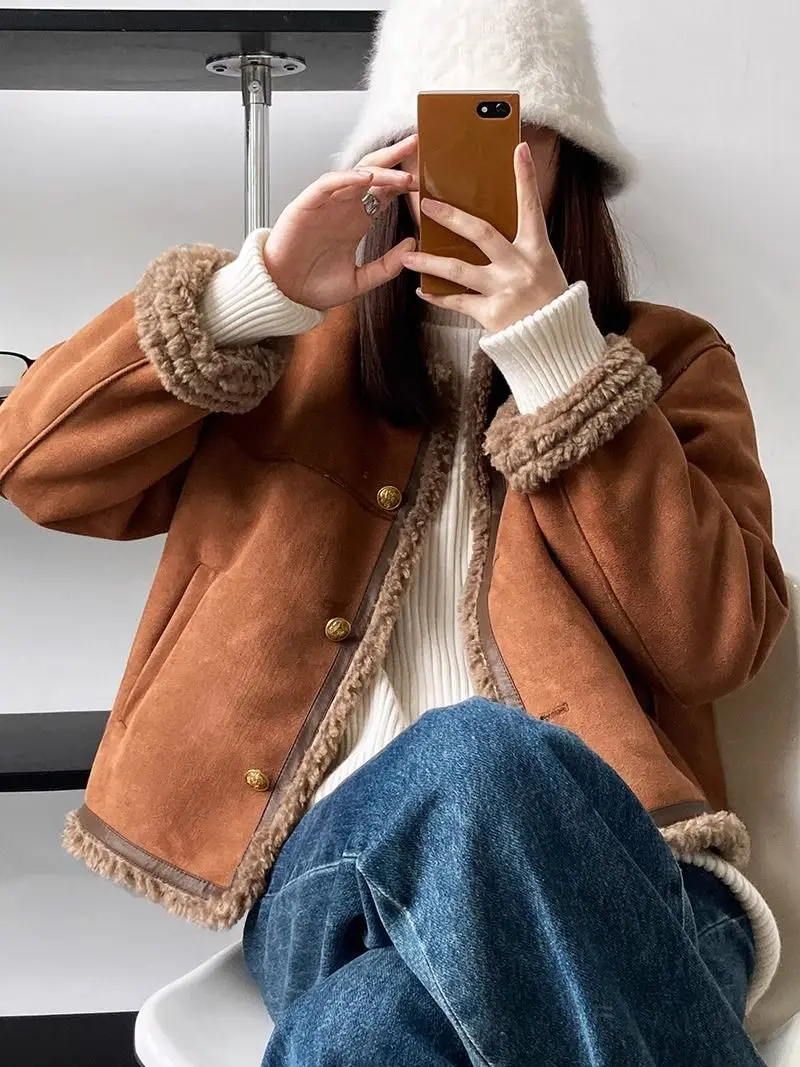 Aspen - Vintage Suede Style Jacket