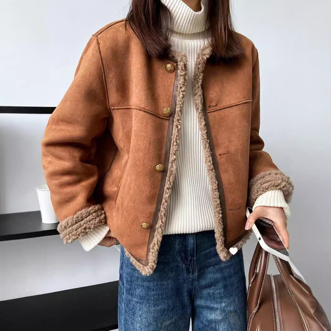 Aspen - Vintage Suede Style Jacket