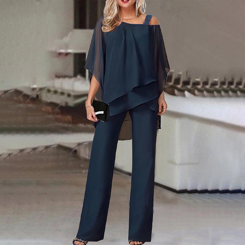 Eva | Elegant Two-Piece With Cold Shoulder