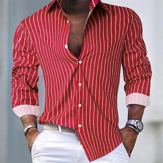 Philippe - Striped Silk Shirt