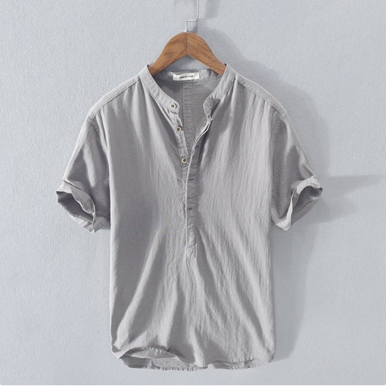 Nicole - Casual Linen Shirt