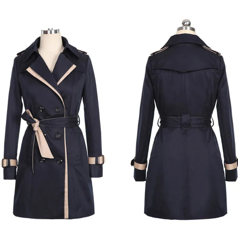 Kari | Double-Breasted Trench Coat