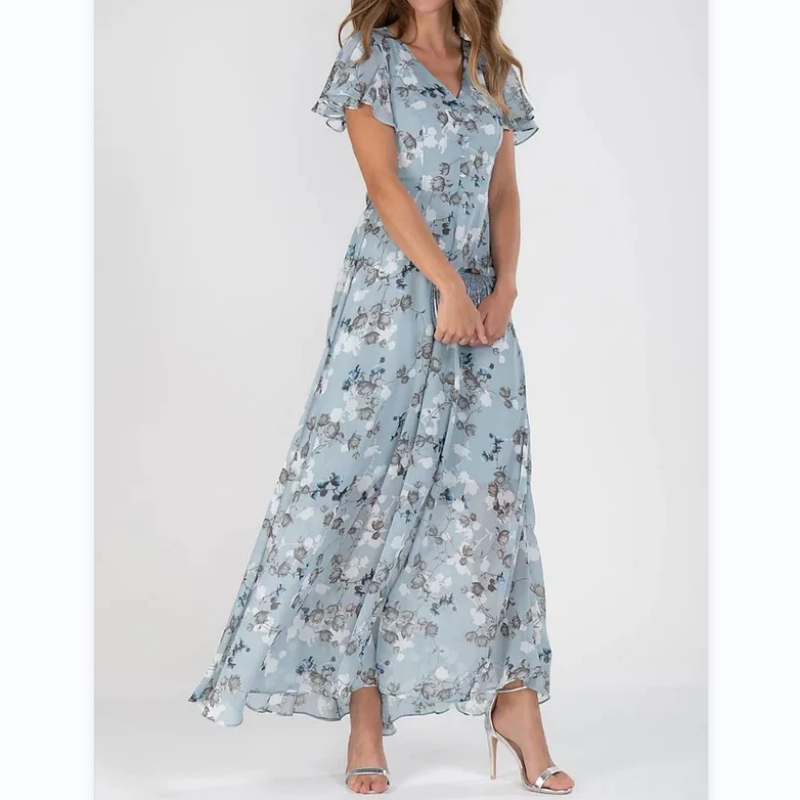 Elaria - Long Dress In Floral Print