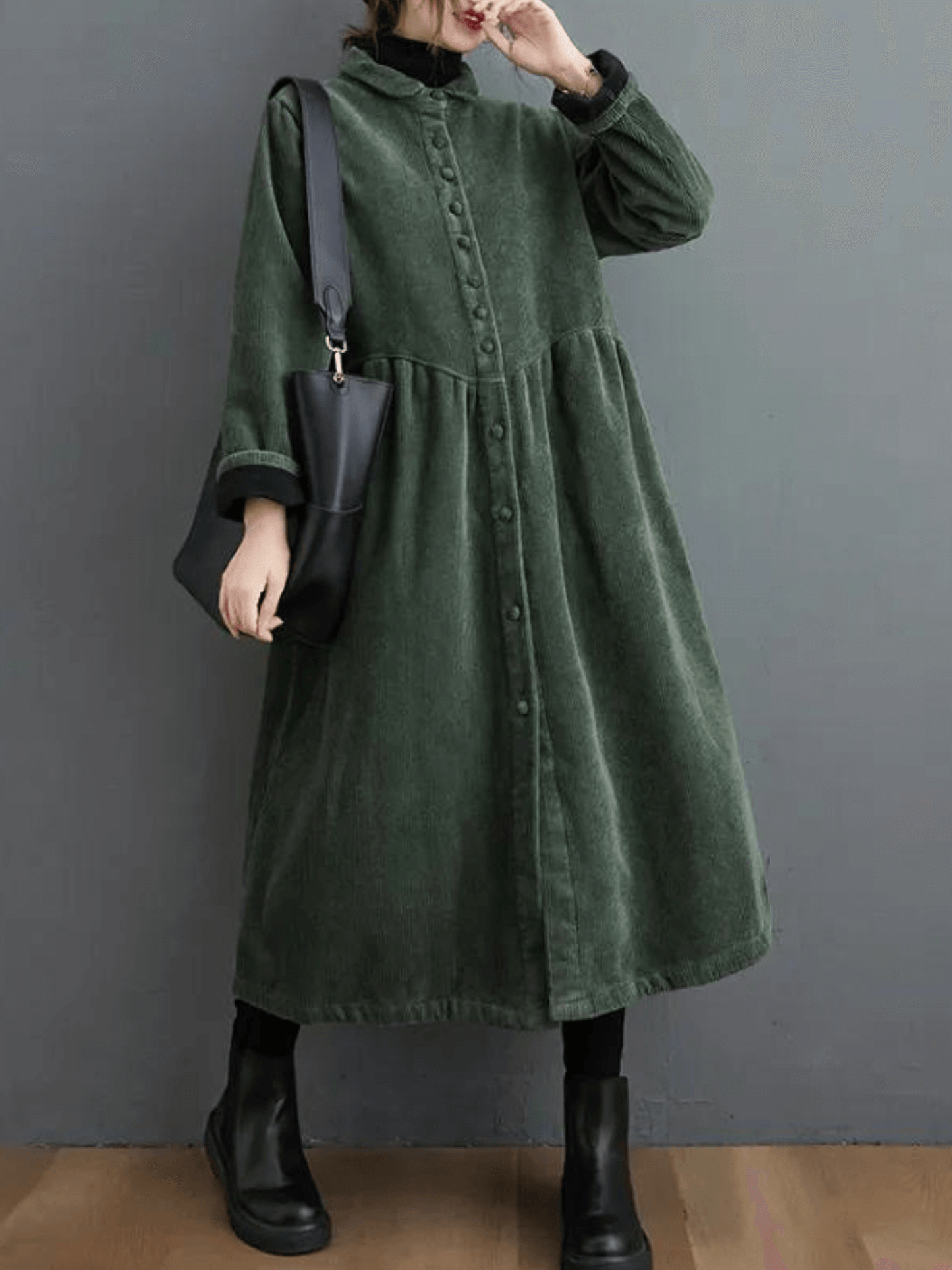 Women's Corduroy Trench Coats