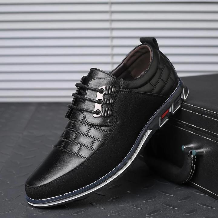 Oxford Derby™ Orthopedic Leather Shoes - GatsbyShoes