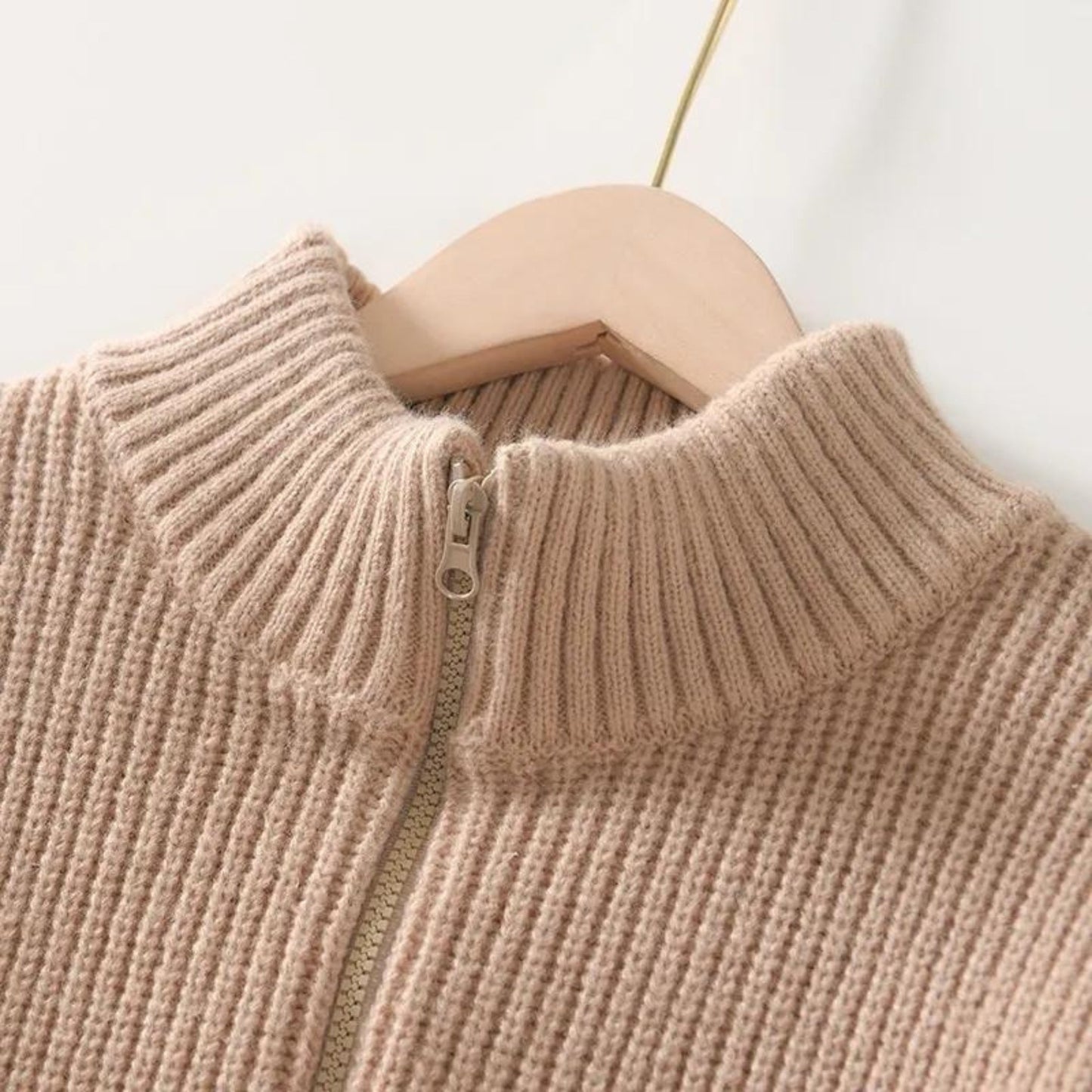 Lucian Autumn Zip-Up Sweater