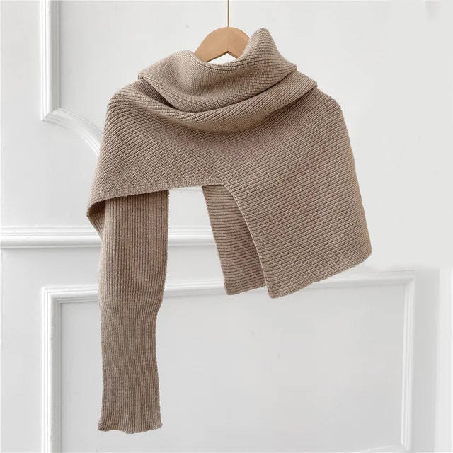 Olivia Klein Cozy Knit Scarf