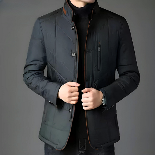 Adrien-Remy Legacy Monogrammed Quilted Jacket