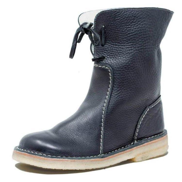 Everly - Waterproof fleece boots with wool lining