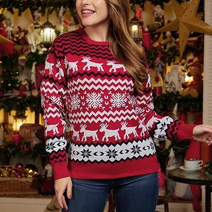 Unique Holiday Sweater - Stylish, Cosy, for Everyone.