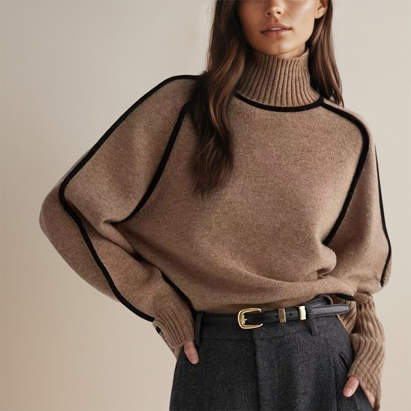 Amélie - Cashmere turtleneck sweater