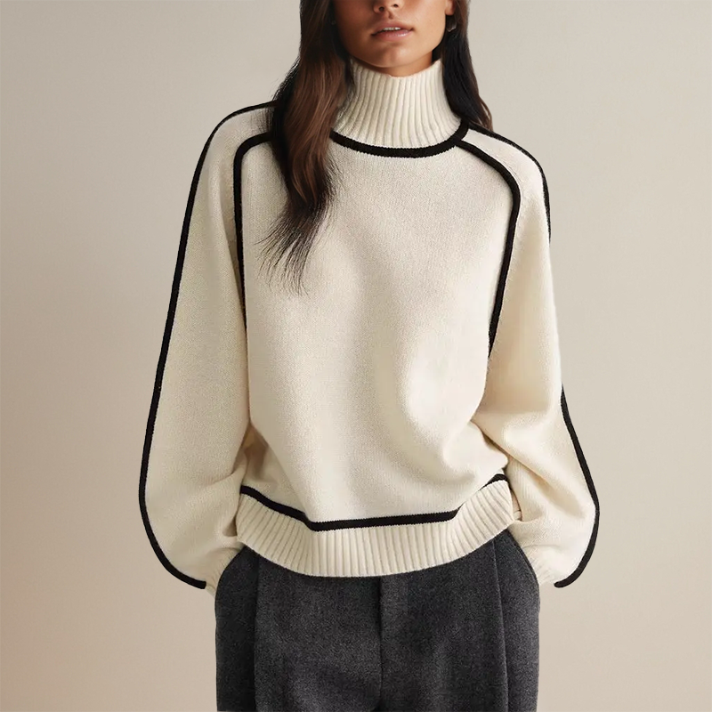 Amélie - Cashmere turtleneck sweater