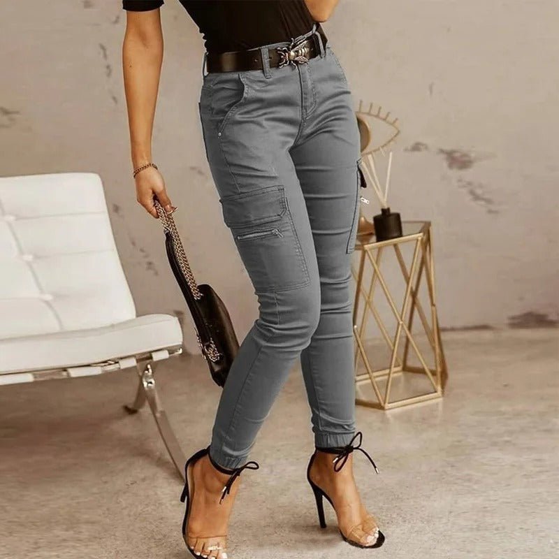 Dames Cargo Jeans - Zevara