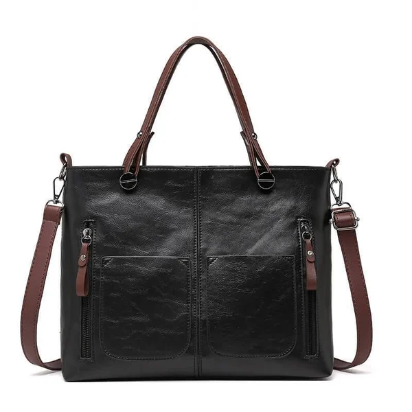 Ladies Vintage Leather Shoulder Bag