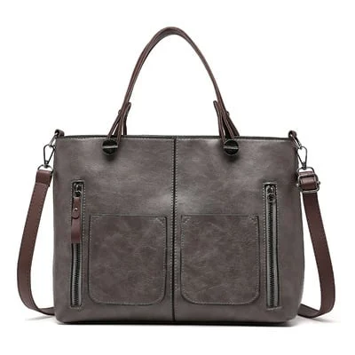 Ladies Vintage Leather Shoulder Bag