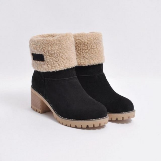 Lily - Suede Winter Boots